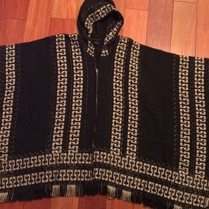 Steve Madden Hooded Poncho